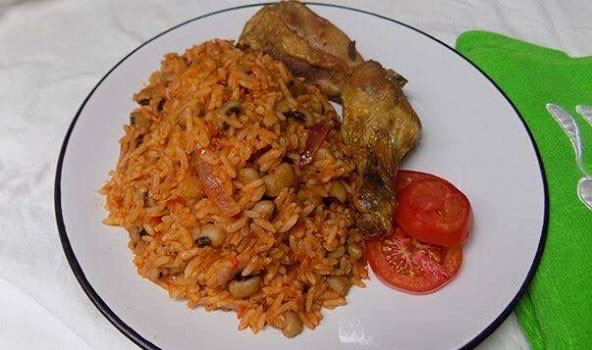 Jollof Rice & Beans