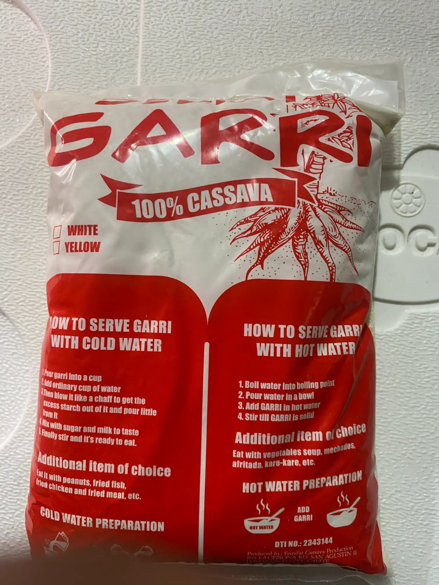 Garri (White) 500 g
