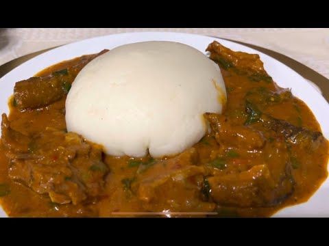 Ogbonno Soup and Swallow