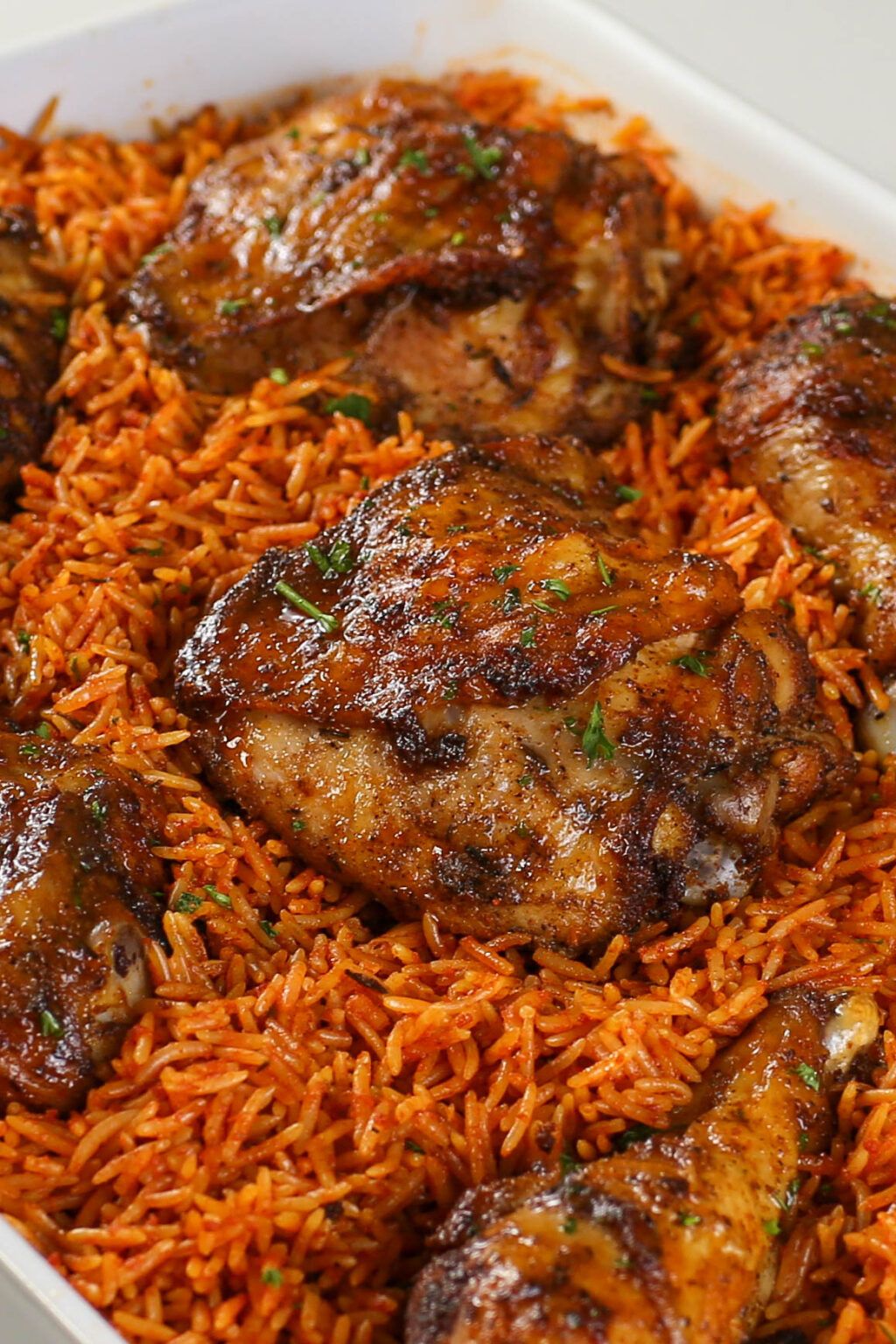Jollof Rice and Chicken