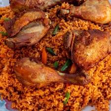 Jollof Rice and Chicken