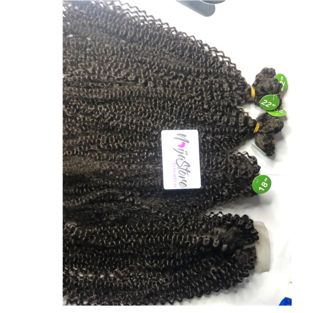 22 inches Water Curls Human Hair 6 Bundles with Closure