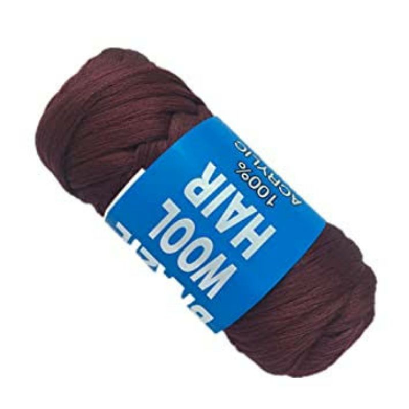 Brazilian Wool Yarn 70g DARK BROWN