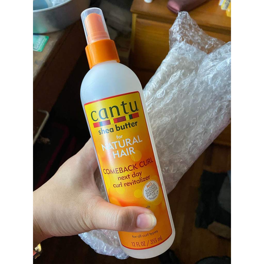 Cantu Comeback Curl Next Day Curl Revitalizer, 12 Fluid Ounce 335ml