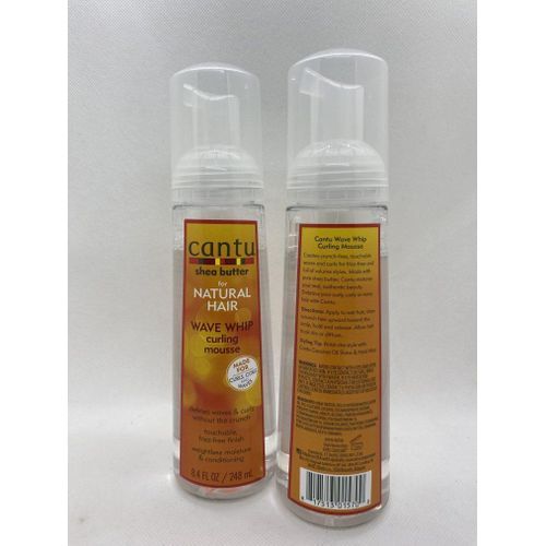 Cantu wave whip curling mousse 248ML