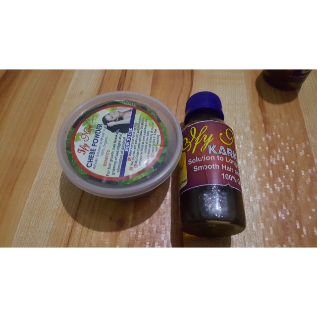 Chebe Powder and Karkar Oil