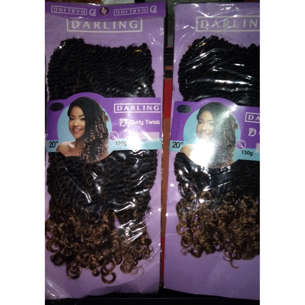Darling Curly Twist 20" Crochet 150g