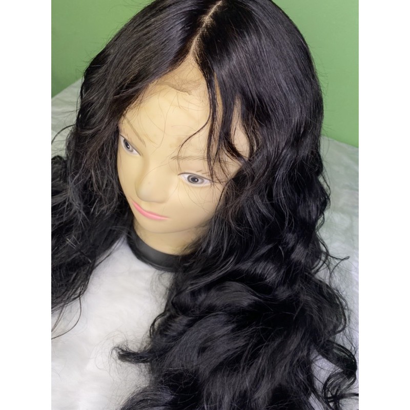 Human Hair Wig with Closure