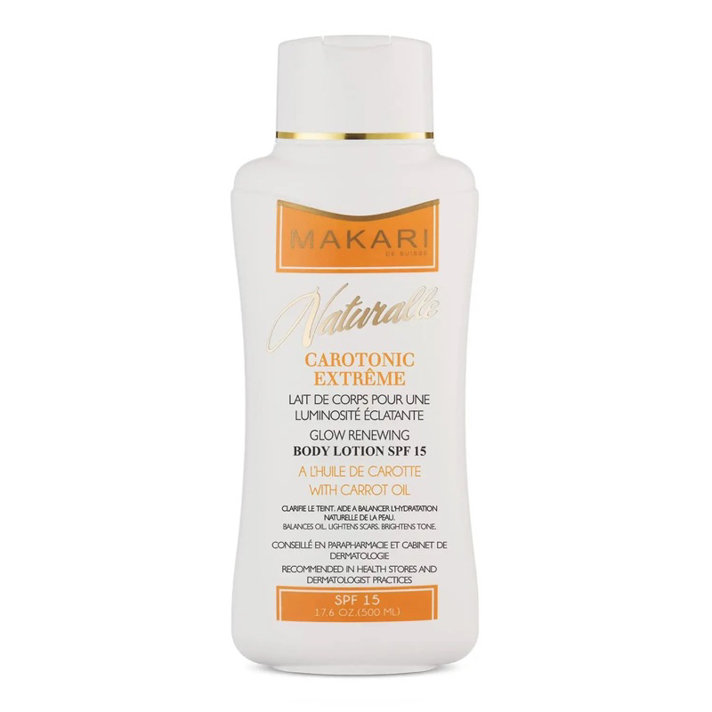 Makari Carrotonic Extreme Lotion Extreme Whitening SPF 15 500ml