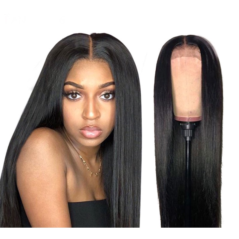 ON HAND 13x6 Lace Front Wig Synthetic Blend Lace Frontal Wig Ponytail Wigs For Black Women Fashion