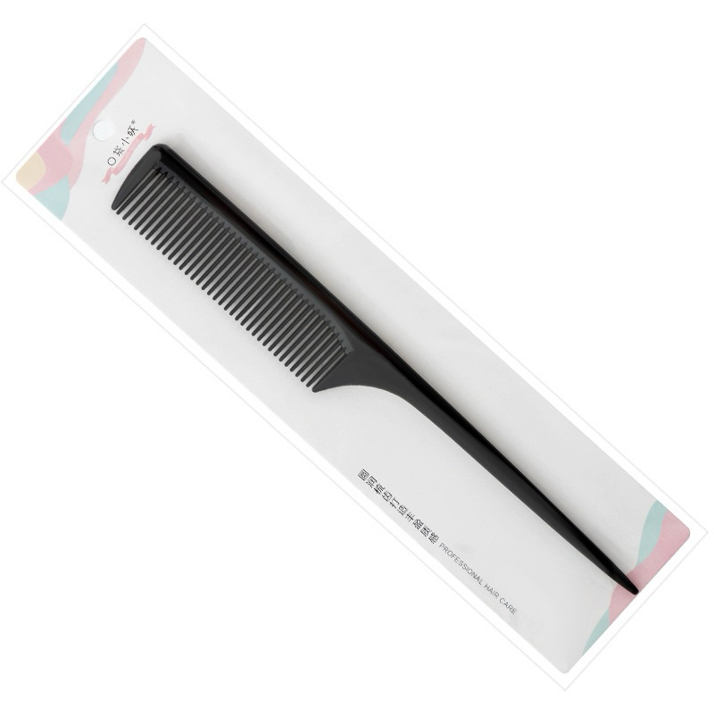 Thickened Rat Tail Comb,1pc, Pp Material, Suitable For Both Men And Women Styling And Parting
