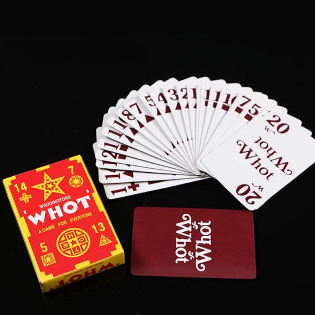 Whot Playing Cards Card Game 1 pcs