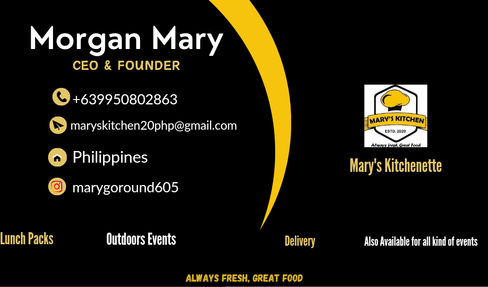 Mary's Kitchen storefront